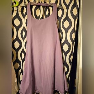 Halara Mauve Lilac Athletic Dress Halter, Medium